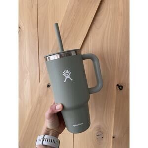 Hydro Flask All Around Double Wall Vacuum Insulated Travel Tumbler, 32oz, Agave